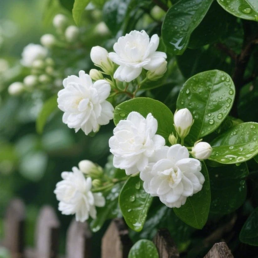 🌿🌱Graines de jasmin non OGM : Semis à quatre saisons, fleurs aux senteurs douces et fraîches🌸